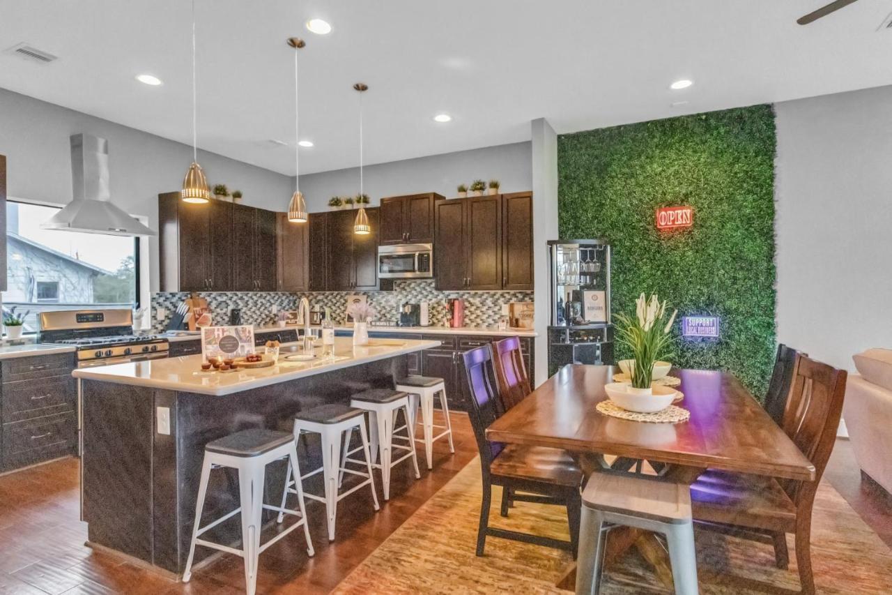 Modern, Houston Inspired House With Best Views Of Downtown! - Less Than 1 Mile To Eado Midtown Bars Home Exteriör bild