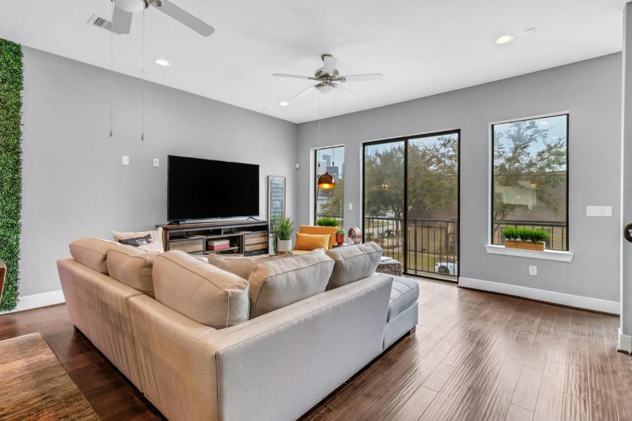 Modern, Houston Inspired House With Best Views Of Downtown! - Less Than 1 Mile To Eado Midtown Bars Home Exteriör bild
