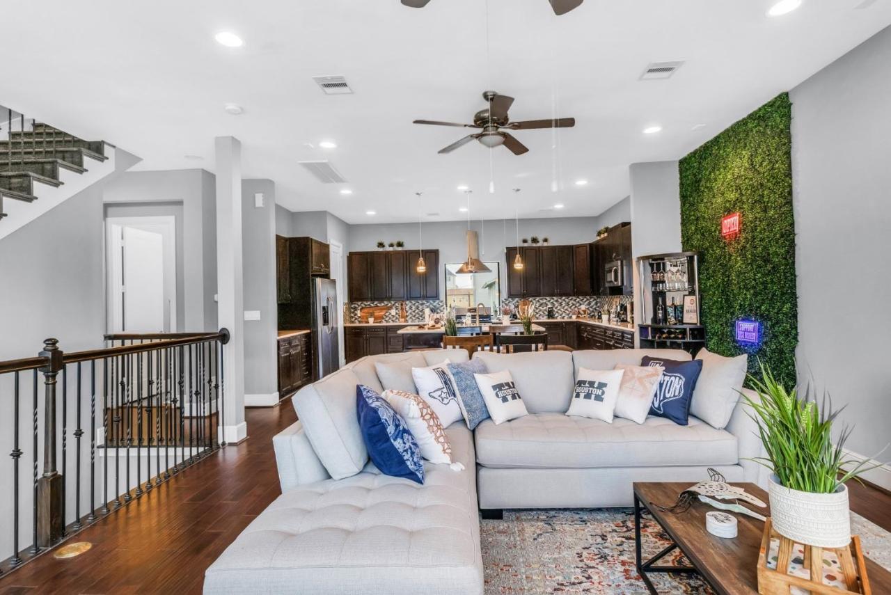 Modern, Houston Inspired House With Best Views Of Downtown! - Less Than 1 Mile To Eado Midtown Bars Home Exteriör bild