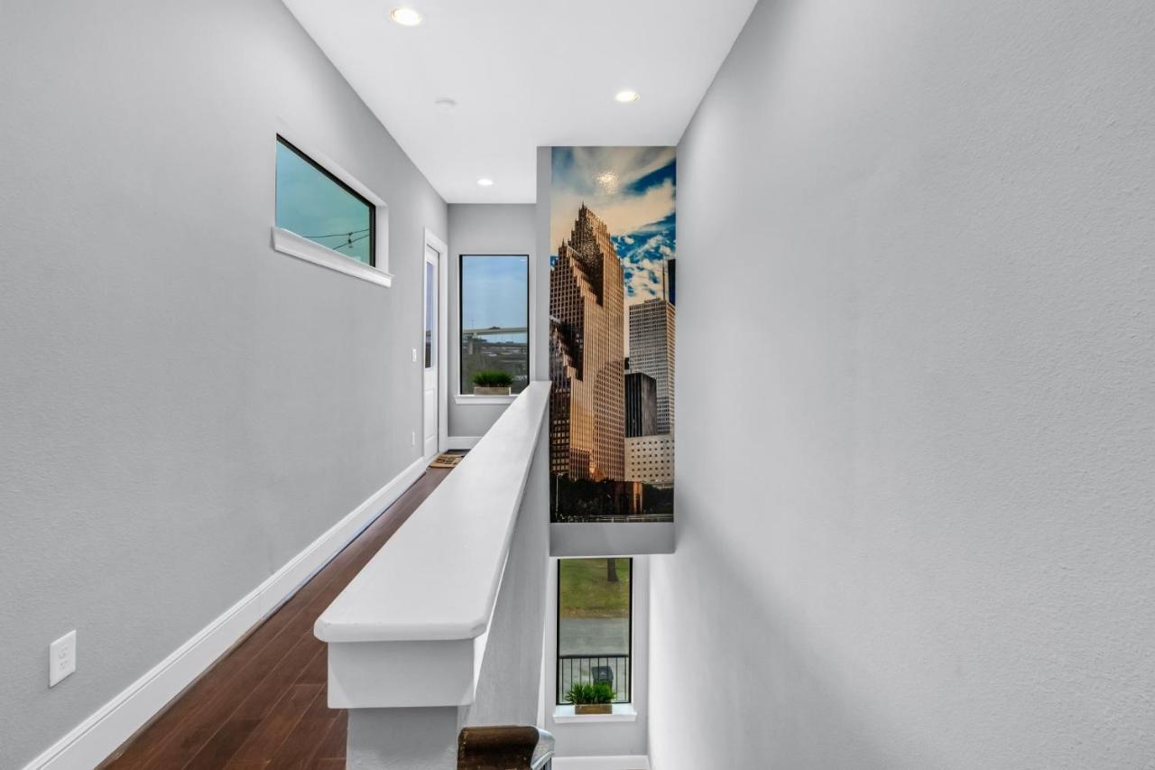 Modern, Houston Inspired House With Best Views Of Downtown! - Less Than 1 Mile To Eado Midtown Bars Home Exteriör bild