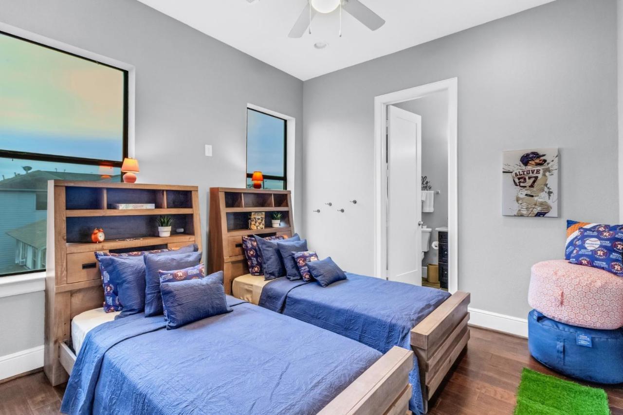 Modern, Houston Inspired House With Best Views Of Downtown! - Less Than 1 Mile To Eado Midtown Bars Home Exteriör bild
