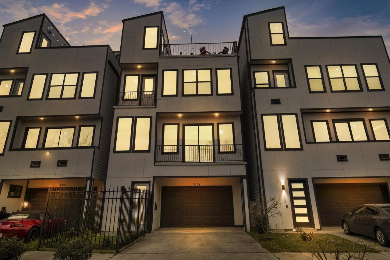 Modern, Houston Inspired House With Best Views Of Downtown! - Less Than 1 Mile To Eado Midtown Bars Home Exteriör bild